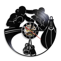Horloge Vinyle Boxe  | Horloge Mania