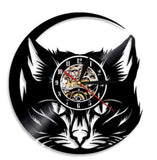 Horloge Vinyle Chat | Horloge Mania