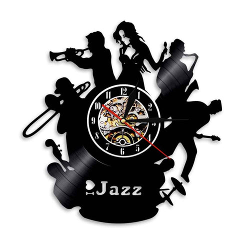 Horloge Vinyle Festival de Jazz | Horloge Mania