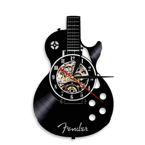 Horloge Vinyle Guitare | Guitare