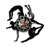 Horloge Vinyle Gymnastique Artistique | Horloge Mania