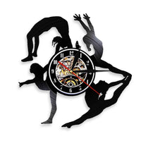 Horloge Vinyle Gymnastique Artistique | Horloge Mania