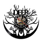 Horloge Vinyle Les Trois Cerf | Horloge Mania