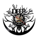 Horloge Vinyle Les Trois Cerf | Horloge Mania