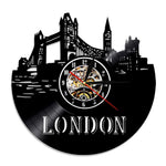 Horloge Vinyle Londres | Horloge Mania