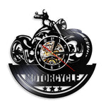 Horloge Vinyle Moto Custom | Horloge Mania