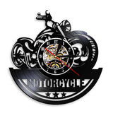 Horloge Vinyle Moto Custom | Horloge Mania