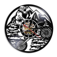 Horloge Vinyle Moto Tout Terrain | Horloge Mania
