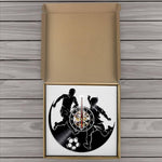 Horloge Vinyle</br> Football