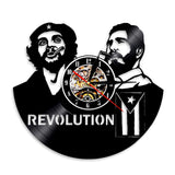 Horloge Vinyle Révolution Cubaine | Horloge Mania