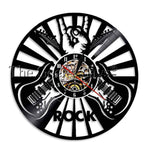Horloge Vinyle Rock Métal | Horloge Mania