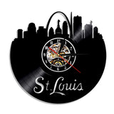 Horloge Vinyle St Louis | Horloge Mania