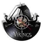 Horloge Vinyle Vikings | Horloge Mania