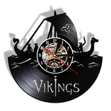 Horloge Vinyle Vikings | Horloge Mania