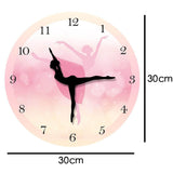 Horloge Murale <br>Danseuse Ballet Animée