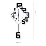 horloge_murale_design_avec_balancier_noire