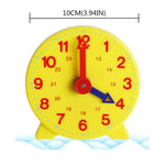 horloge montessori 12 heures diametre