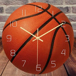 horloge murale ballon de basket ball