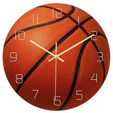 horloge murale basket ball