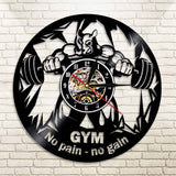 Horloge Vinyle <br>Salle De Sport