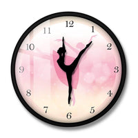 Horloge Murale <br>Danseuse Ballet Animée
