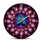 horloge murale bouddha