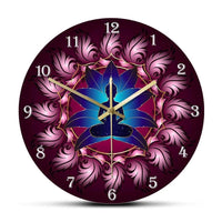 horloge murale bouddha