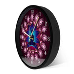 horloge murale bouddha décoratif avec cadran