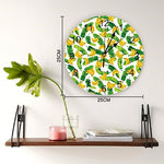horloge murale cuisine avec banane fruit pour décoration intérieure avec diamètre 30cm