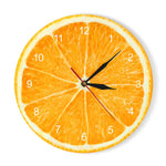 Horloge Cuisine Fruit orange | Horloge Mania