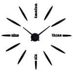 horloge_murale_design_lettre_noire