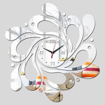 Horloge Design </br> Gouttes d'Eau