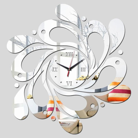 Horloge Design </br> Gouttes d'Eau