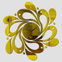 Horloge Design </br> Gouttes d'Eau