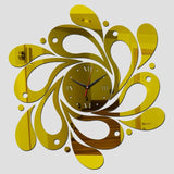 Horloge Design </br> Gouttes d'Eau