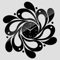 Horloge Design </br> Gouttes d'Eau