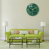 horloge murale design sans chiffre pour salon