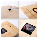 horloge_murale_design_verticale_bois