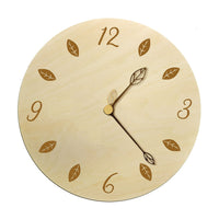 horloge_murale_feuille_naturelle