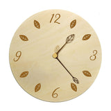 horloge_murale_feuille_naturelle