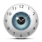horloge murale oeil