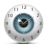 horloge murale oeil