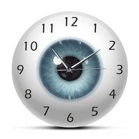 horloge murale oeil