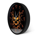 horloge murale originale de la mort avec cadran de 30 cm de diamètre