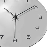 horloge murale originale avec effet miroir