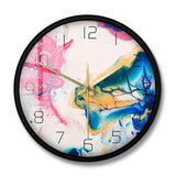 horloge murale originale avec couleur holographique avec cadran 30 cm de diamètre