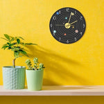Horloge Originale <br>Planète en Orbite
