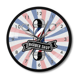 Horloge Originale <br>Pole de Salon de Coiffure