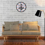 Horloge Originale <br>Pole de Salon de Coiffure
