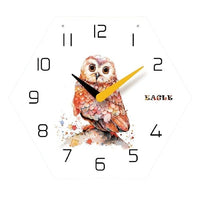 horloge murale scandinave chouette